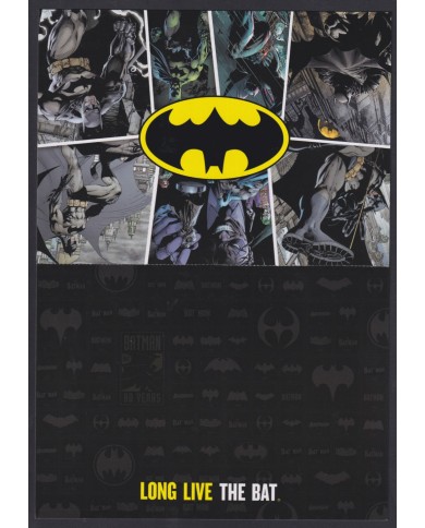 F-EX55028 MALAYSIA MNH 2019 BATMAN CARTOON COMICS SPECIAL PACK.