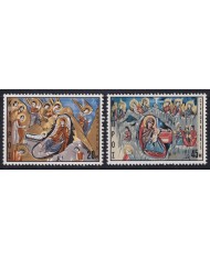 F-EX53544 CYPRUS MNH 1969 CHRISTMAS ART PAINTING.