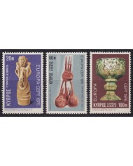 F-EX53546 CYPRUS MNH 1976 EUROPA CEPT ARCHAELOGY ART.