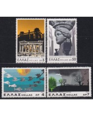 F-EX53557 GREECE MNH 1977 ARCHAELOGY ENVIRONMENT PROTECTION.