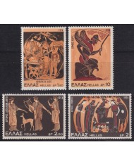 F-EX53590 GREECE MNH 1974 MYTOLOGY ARCHAELOGY ART POTTERY.