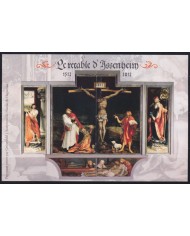 F-EX55069 FRANCE MNH 2012 ART RETABLE OF ISSENHEIM SHEET.