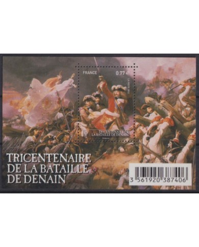 F-EX55324 FRANCE MNH 2012 HISTORIC EVENTS BATTLE OF DENAIN SHEET