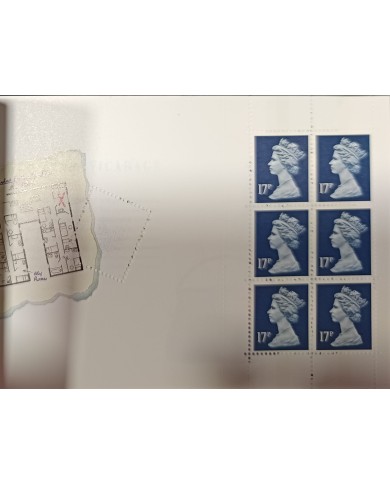 F-EX54369 UK ENGLAND MNH 1991 BOOKLED WRITTER AGATHA CHRISTIE.