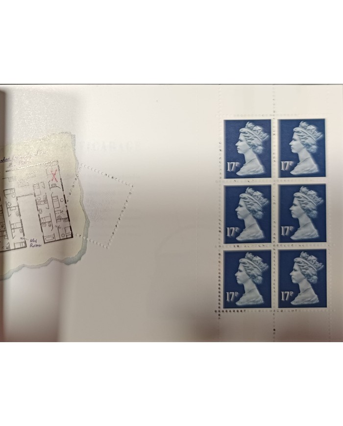 F-EX54369 UK ENGLAND MNH 1991 BOOKLED WRITTER AGATHA CHRISTIE.