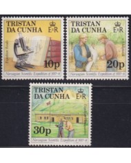 F-EX54459 TRISTAN DA CUNHA MNH 1987 NORWEGIAN SCIENTIFIC EXPEDITION.