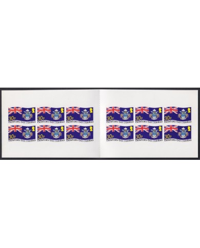 F-EX54433 TRISTAN DA CUNHA MNH BOOKLED NEW FLAG OF ISLAND.
