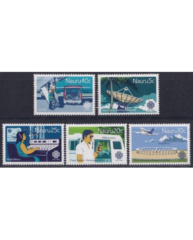 F-EX53370 NAURU MNH 1983 RADIO COMMUNICATIONS WORLD DAY.
