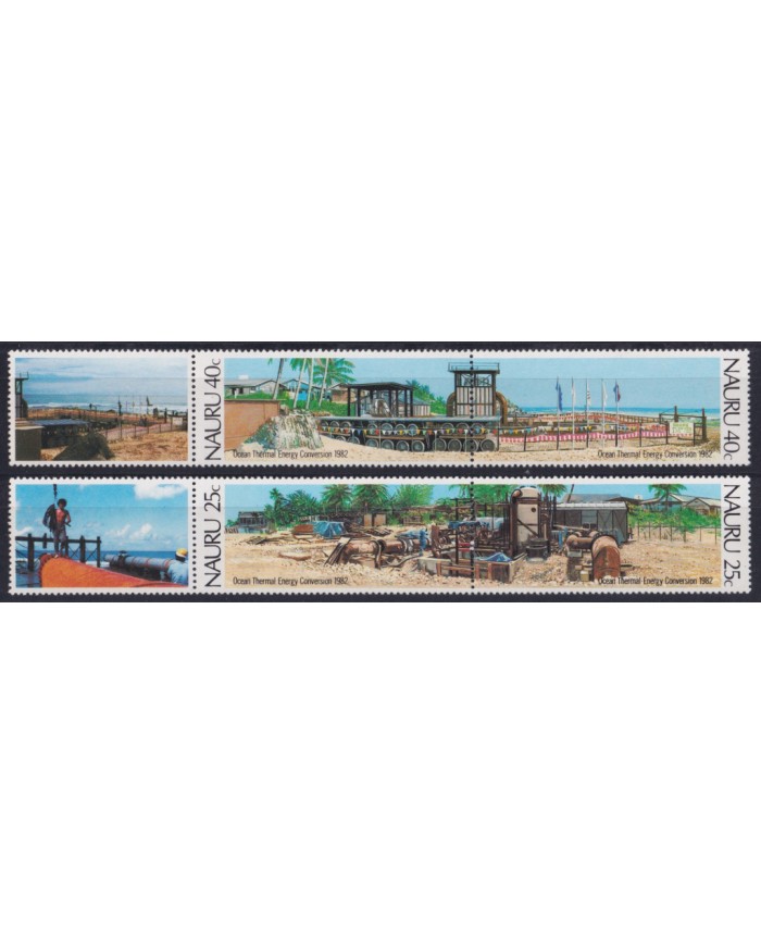 F-EX53022 NAURU MNH 1982 OCEAN THERMAL ENERGY.