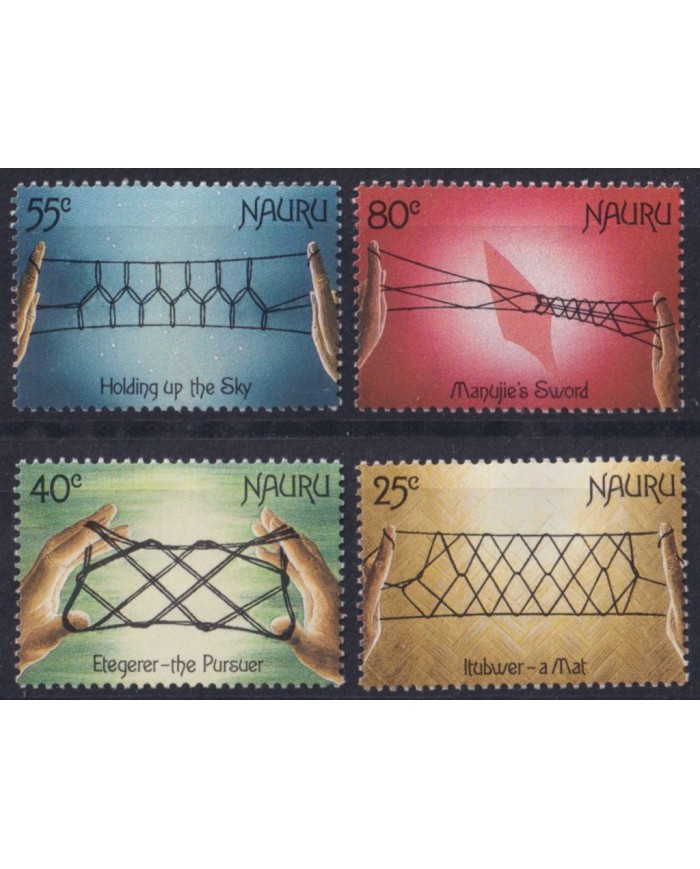 F-EX53367 NAURU MNH ETEGERER ITUBWER MANUJIES HOLDING UP THE SKY.