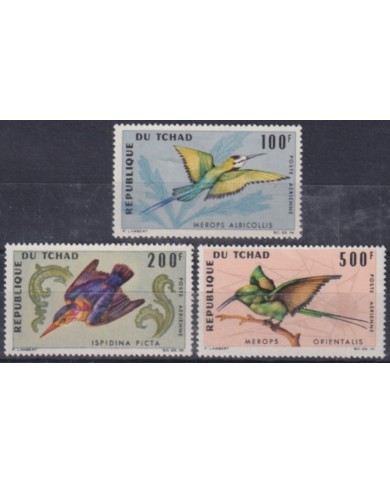 F-EX55916 CHAD TCHAD MNH 1966 BIRDS VÖGEL OISEAUX AVES.