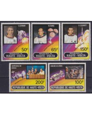 F-EX55693 UPPER VOLTA MNH 1973 SPACE APOLLO XVIII ASTRONAUTICS COSMOS