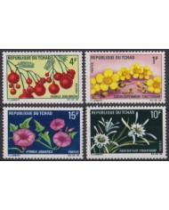 F-EX55900 CHAD TCHAD MNH 1969 FLOWER FLORES.