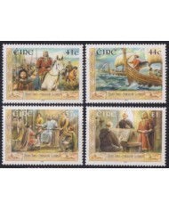 F-EX53381 IRELAND EIRE MNH 2002 MILLENIUM OF BRIAN BORU CORONATION SHIP HORSE.