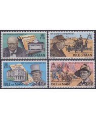 F-EX48346 MAN IS MNH 1974 WINSTON CHURCHILL WWII.