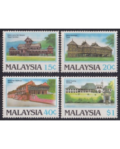 F-EX53390 MALAYSIA MNH 1986 BUILDING ARCHITECTURE.