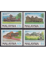 F-EX53390 MALAYSIA MNH 1986 BUILDING ARCHITECTURE.