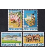 F-EX53691 MONTSERRAT MNH 1974 25th ANNIV UNIVERSITY OF WEST INDIES STEEL BAND MUSIC.