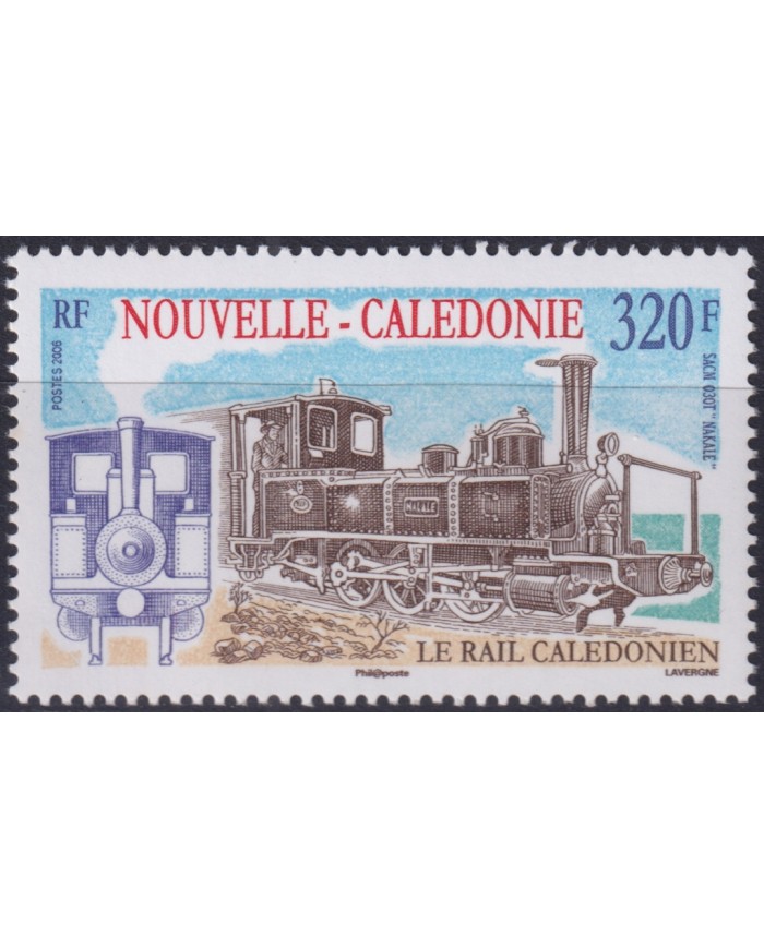 F-EX50333 NEW CALEDONIE MNH 2006 RAILWAYS TRAIN LOCOMOTIVE FERROCARRIL.