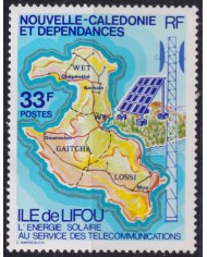 F-EX53253 NEW CALEDONIE MNH LIFOU IS SUN ENERGY TELECOMMUNICATIONS USE.