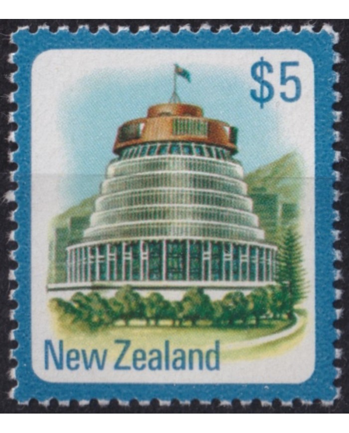 F-EX53257 NEW ZEALAND MNH 5$ BUILDING.
