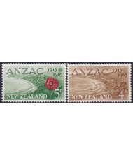 F-EX43603 NEW ZEALAND MNH 1965 ANZAC BEACH LANDSCAPE.