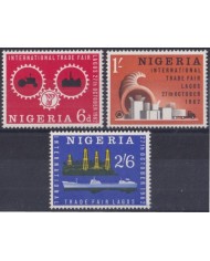 F-EX44210 NIGERIA MNH 1962 INTERNATIONAL TRADE FAIR OF LAGOS.