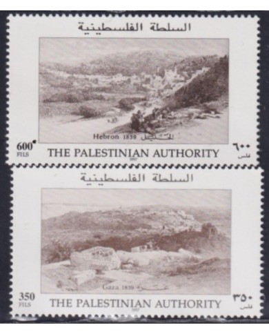 F-EX44465 PALESTINE TERRITORY MNH 1997 OLD PHOTO HEBROM & GAZA.