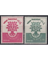 F-EX53623 PAKISTAN MNH 1960 HELP THE REFUGEE.