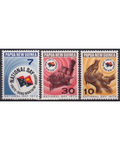 F-EX44463 PAPUA NEW GUINEA MNH 1972 NATIONAL DAY.