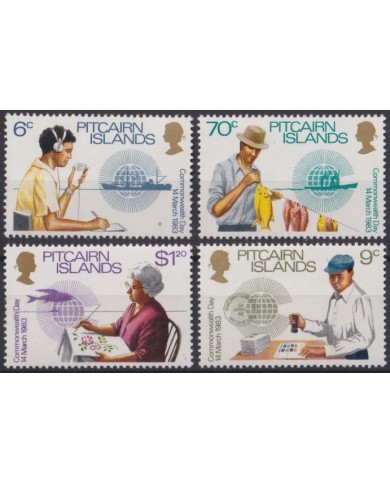 F-EX49983 PITCAIRN IS MNH 1983 COMMOWEALTH DAY.
