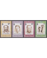 F-EX49995 PITCAIRN IS MNH 1994 EARLY PITCAIRNERS GREAT PERSONALITY.