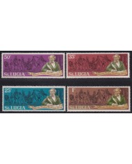 F-EX53488 ST LUCIA MNH 1970 CHARLES DICKENS.