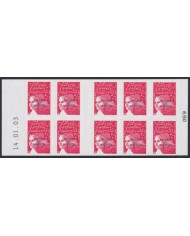 F-EX50370 ST PIERRE ET MIQUELON SPM MNH 2003 ADHESIVE MARIANNE BOOKLED.