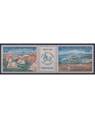 F-EX44029 TAAF TERRES AUSTRALES MNH 1971 20th ANNIV PORT-AU-FRANCE.