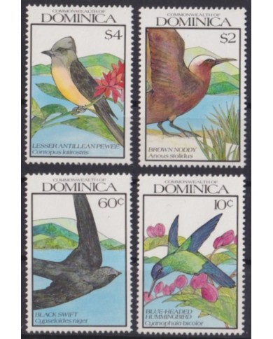 F-EX55996 DOMINICA MNH 1990 WILDLIFE BIRD AVES VÖGEL OISEAUX.