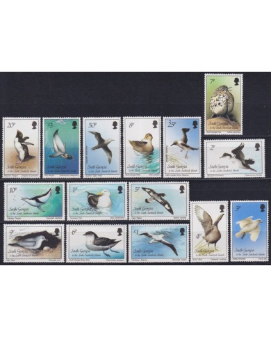 F-EX55725 FALKLAND IS SOUTH GEORGIA MNH 1987 BIRD AVES VÖGEL OISEAUX.