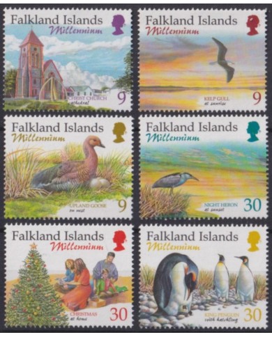 F-EX55984 FALKLAND IS MNH 1999 POLAR PENGUIN BIRD AVES VÖGEL OISEAUX.
