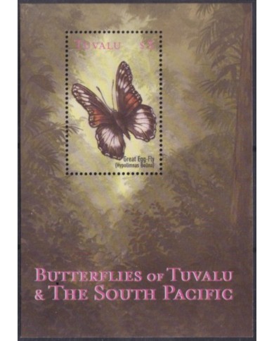 F-EX56011 TUVALU MNH 2000 BUTTERFLIES PAPILLON MARIPOSAS ENTHOMOLOGY.