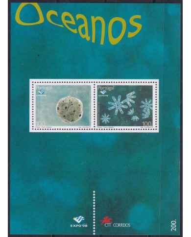 F-EX55738 PORTUGAL MNH 1997 OCEANOS SEA MARINE WILDLIFE FISH OCEANOS PLANKTON.