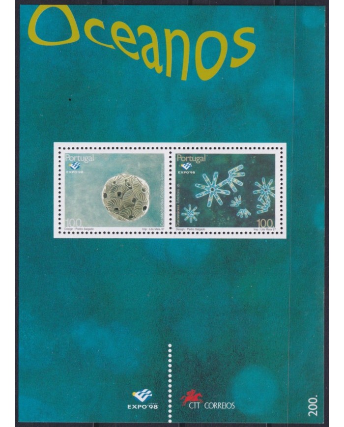 F-EX55738 PORTUGAL MNH 1997 OCEANOS SEA MARINE WILDLIFE FISH OCEANOS PLANKTON.