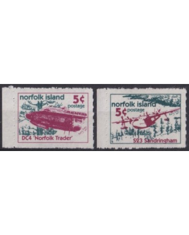 F-EX56091 NORFOLK IS MNH 1999 AIRCRAFT S23 SANDRINGHAM DC4 "NORFOLK TRADER".