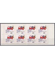 F-EX56100 PORTUGAL MNH 1989 GREETING AEROPLANE AVION BOOKLED.
