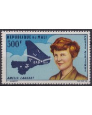 F-EX56104 MALI MH 1967 AIRPLANE AVION AMELIA EARHART FLIGHT BY GAO.