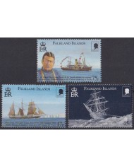 F-EX56116 FALKLAND IS MNH 2000 SIR EDWARD SHACKLETON EXPEDITION SHIP.