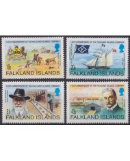 F-EX56119 FALKLAND IS MNH 2002 150th ANNIV FALKLAND IS Co. SHIP.