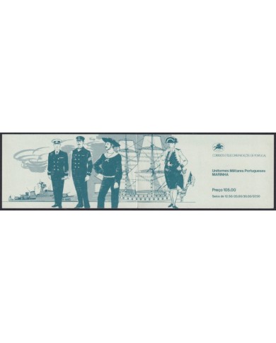 F-EX56131 PORTUGAL MNH 1983 MILITAR UNIFORM SHIP BOOKLED.