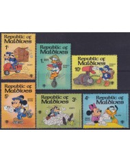 F-EX56060 MALDIVES IS MNH 1979 DISNEY CARTOON MOVIE ANIMATION UNICEF DONALD MICKEY.