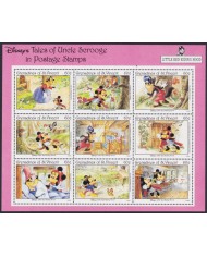 F-EX54087 GRENADINES & ST VINCENT MNH 1987 DISNEY TALES OF UNVLE SCROOGE MICKEY.