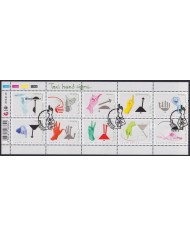 F-EX54094 RSA SOUTH AFRICA FINE USED 2010 TAXI HAND SIGNS SHEET.